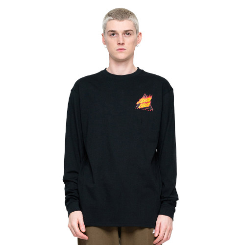 Santa Cruz Ανδρική μακρυμάνικη μπλούζα Flamed Not A Dot L/S T-Shirt